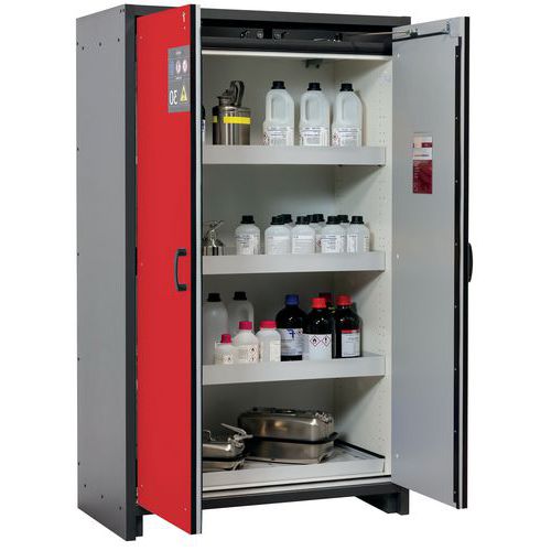 Armoire Sécurité Q-classic-30 Q30.195.116 Gris/rouge