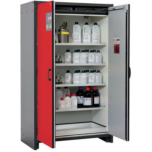 Armoire Sécurité Q-classic-30 Q30.195.116 Gris/rouge