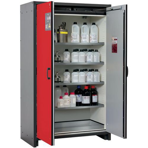 Armoire Sécurité Q-classic-30 Q30.195.116 Gris/rouge