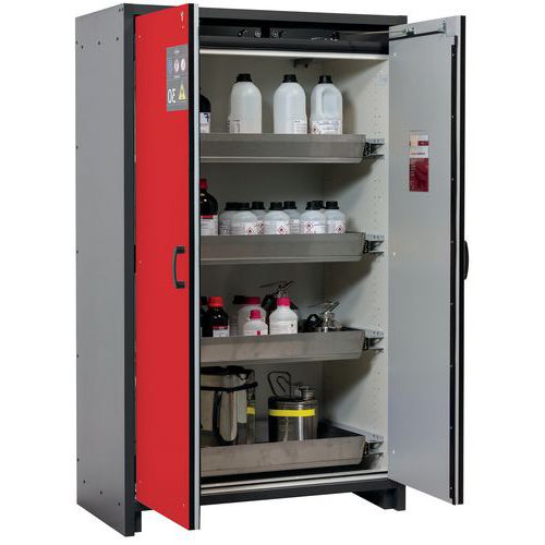 Armoire Sécurité Q-classic-30 Q30.195.116 Gris/rouge