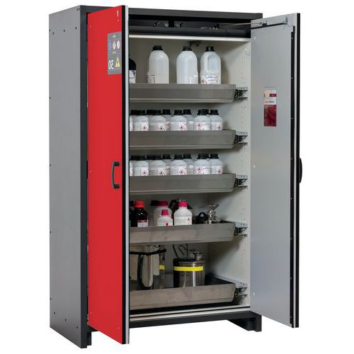 Armoire Sécurité Q-classic-30 Q30.195.116 Gris/rouge