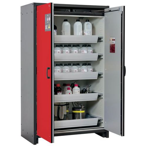 Armoire Sécurité Q-classic-30 Q30.195.116 Gris/rouge