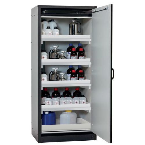 Armoire Sécurité Q-classic-30 Q30.195.086.wdr Gris/rouge