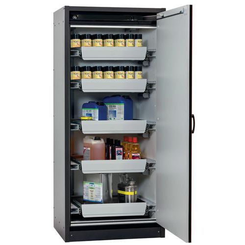 Armoire Sécurité Q-classic-30 Q30.195.086.wdr Gris/rouge