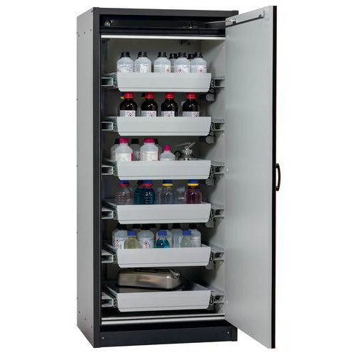 Armoire Sécurité Q-classic-30 Q30.195.086.wdr Gris/rouge