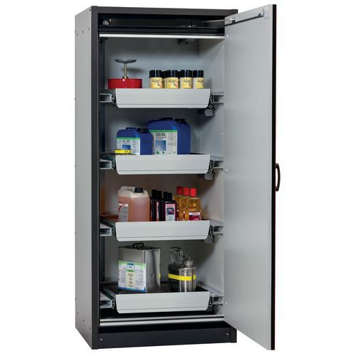 Armoire Sécurité Q-classic-30 Q30.195.086.wdr Gris/rouge