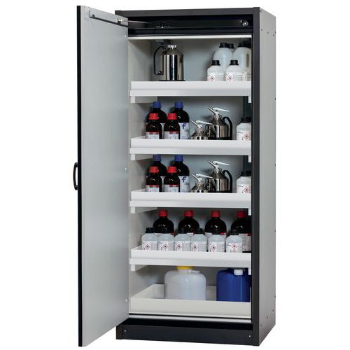 Armoire Sécurité Q-classic-30 Q30.195.086.wd Gris/bleu