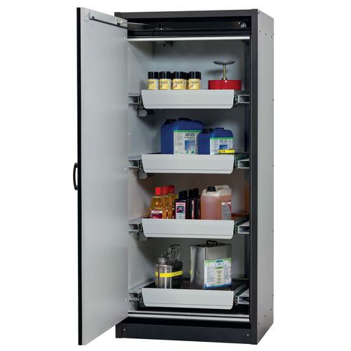 Armoire Sécurité Q-classic-30 Q30.195.086.wd Gris/bleu