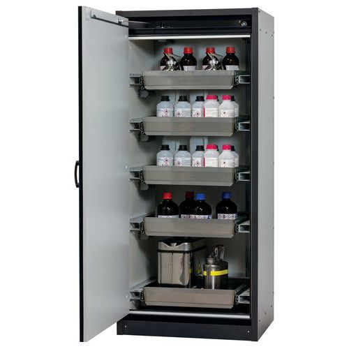 Armoire Sécurité Q-classic-30 Q30.195.086.wd Gris/bleu