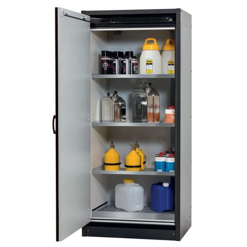 Armoire Sécurité Q-classic-30 Q30.195.086.wd Gris/rouge