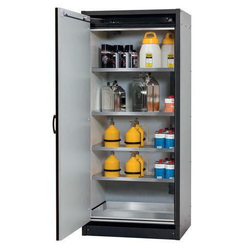 Armoire Sécurité Q-classic-30 Q30.195.086.wd Gris/rouge