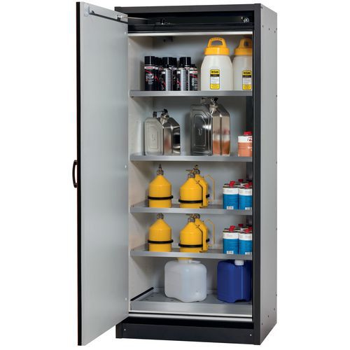 Armoire Sécurité Q-classic-30 Q30.195.086.wd Gris/rouge