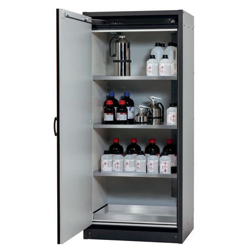 Armoire Sécurité Q-classic-30 Q30.195.086.wd Gris/rouge