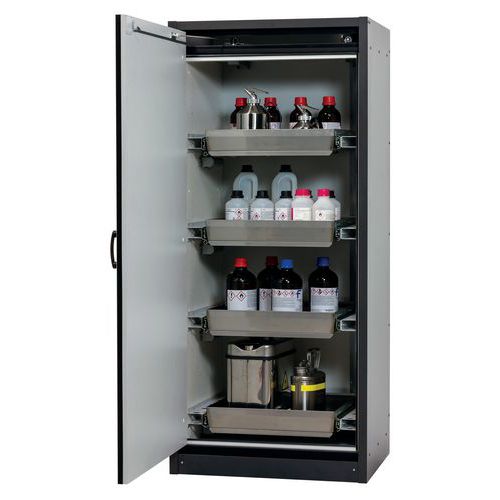 Armoire Sécurité Q-classic-30 Q30.195.086.wd Gris/gris