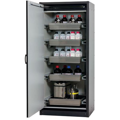 Armoire Sécurité Q-classic-30 Q30.195.086.wd Gris/gris