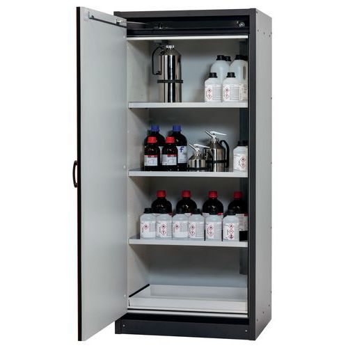 Armoire Sécurité Q-classic-30 Q30.195.086.wd Gris/rouge