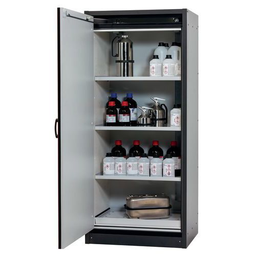 Armoire Sécurité Q-classic-30 Q30.195.086.wd Gris/rouge