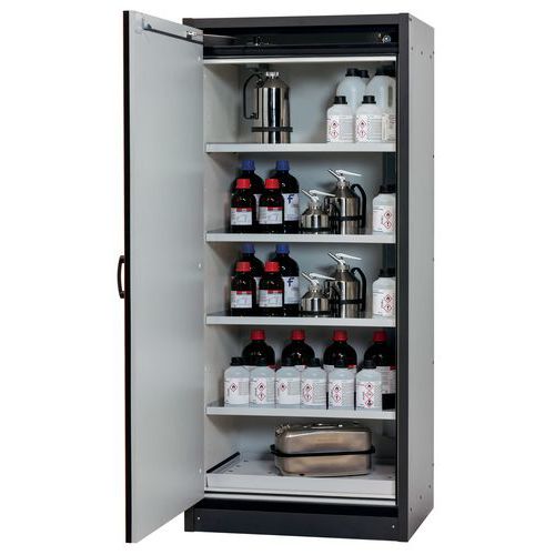 Armoire Sécurité Q-classic-30 Q30.195.086.wd Gris/rouge