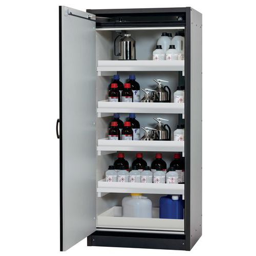 Armoire Sécurité Q-classic-30 Q30.195.086.wd Gris/gris