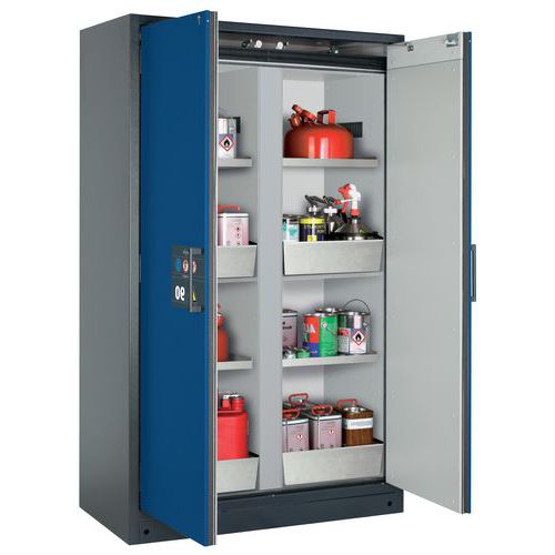 Armoire Sécurité Q-classic-90 Q90.195.120.mm Gris/bleu