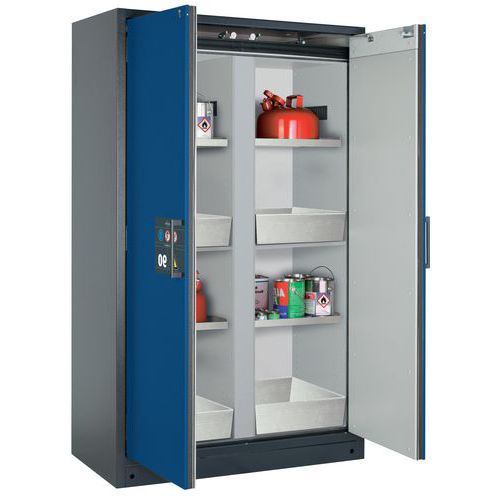 Armoire Sécurité Q-classic-90 Q90.195.120.mm Gris/bleu