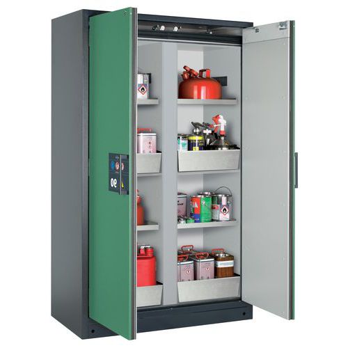 Armoire Sécurité Q-classic-90 Q90.195.120.mm Gris/vert