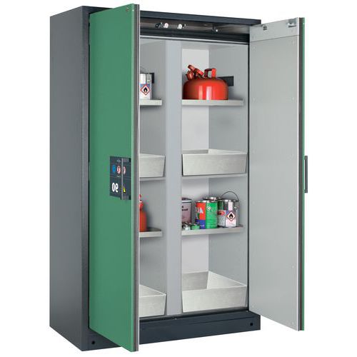 Armoire Sécurité Q-classic-90 Q90.195.120.mm Gris/vert