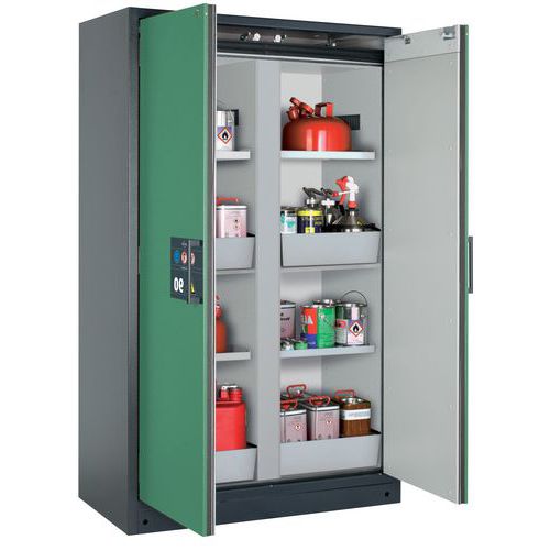 Armoire Sécurité Q-classic-90 Q90.195.120.mm Gris/vert