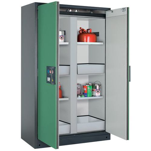 Armoire Sécurité Q-classic-90 Q90.195.120.mm Gris/vert