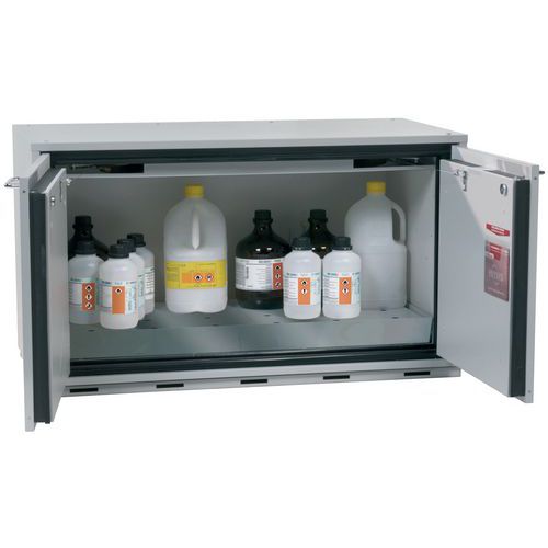 Armoire Sécurité Sous Paillasse Ub-t-30 Ub30.060.110.2t Gris