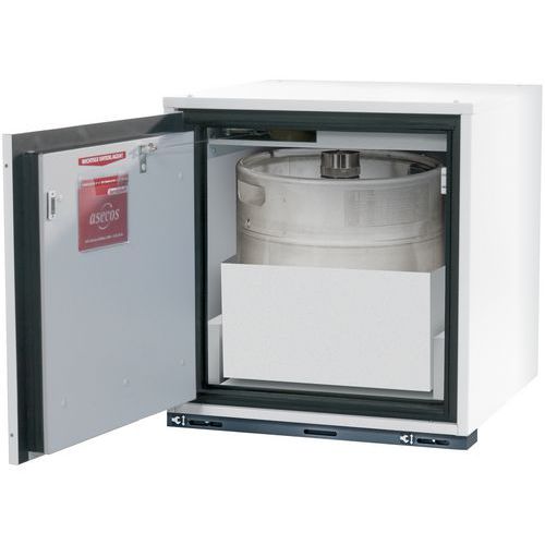 Armoire Sécurité Sous Paillasse Ub-t-90 Ub90.060.059.t Blanc