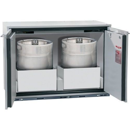 Armoire Sous Paillasse Ub-t-90 Ub90.080.110.060.2t Gris