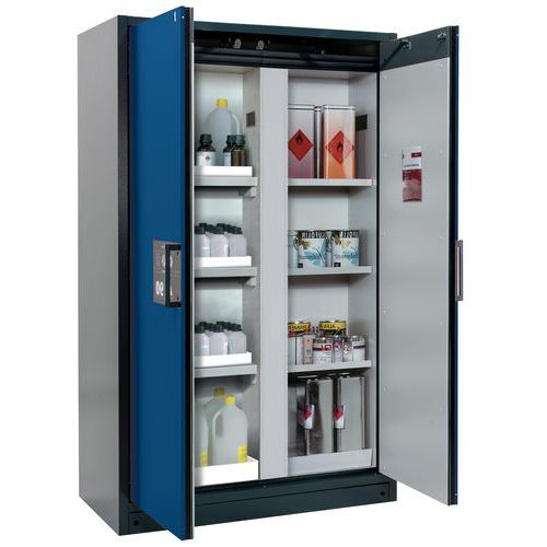 Armoire Sécurité Q-classic-90 Q90.195.120.mv Gris/bleu