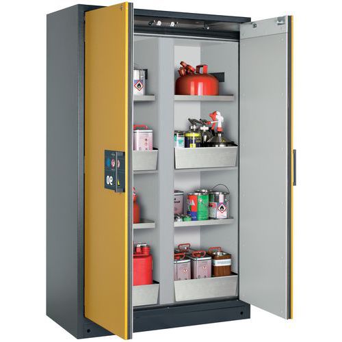 Armoire Sécurité Q-classic-90 Q90.195.120.mm Gris/jaune