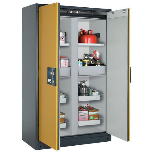 Armoire Sécurité Q-classic-90 Q90.195.120.mm Gris/jaune