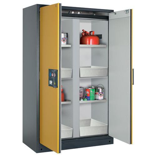 Armoire Sécurité Q-classic-90 Q90.195.120.mm Gris/jaune
