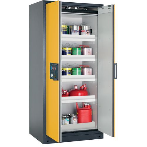 Armoire Sécurité Q-classic-90 Q90.195.090 Gris/jaune