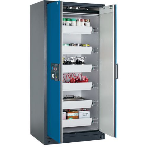 Armoire Sécurité Q-classic-90 Q90.195.090 Gris/bleu