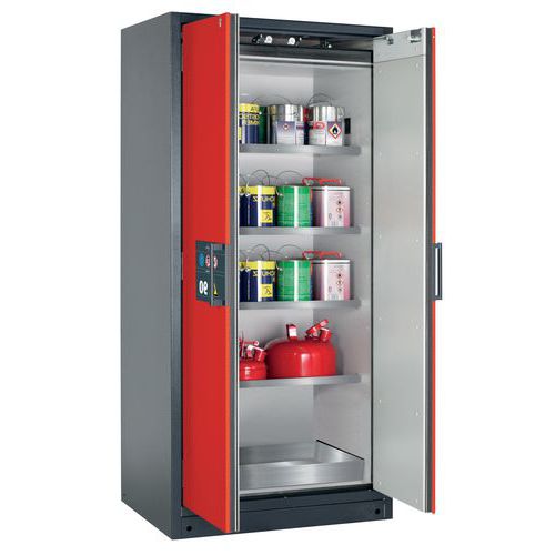 Armoire Sécurité Q-classic-90 Q90.195.090 Gris/rouge