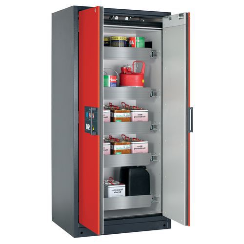 Armoire Sécurité Q-classic-90 Q90.195.090 Gris/rouge