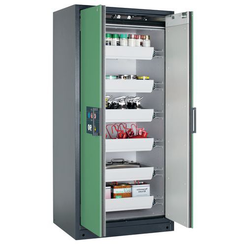 Armoire Sécurité Q-classic-90 Q90.195.090 Gris/vert