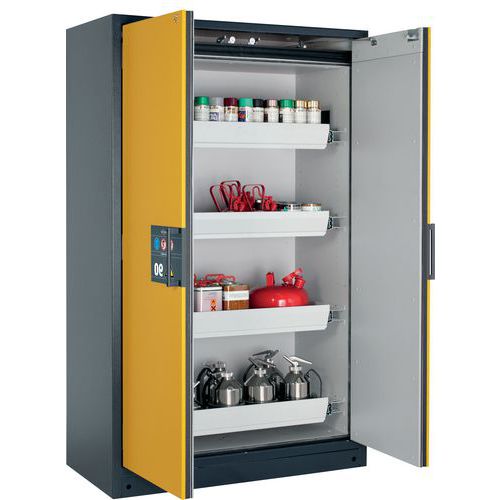 Armoire Sécurité Q-classic-90 Q90.195.120 Gris/jaune