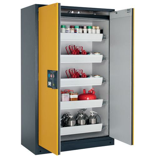 Armoire Sécurité Q-classic-90 Q90.195.120 Gris/jaune