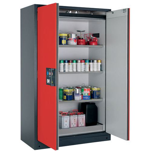Armoire Sécurité Q-classic-90 Q90.195.120 Gris/rouge