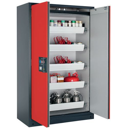 Armoire Sécurité Q-classic-90 Q90.195.120 Gris/rouge