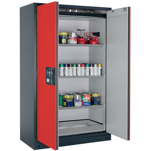 Armoire Sécurité Q-classic-90 Q90.195.120 Gris/rouge