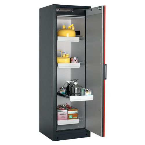 Armoire Sécurité Q-classic-90 Q90.195.060.r Gris/rouge