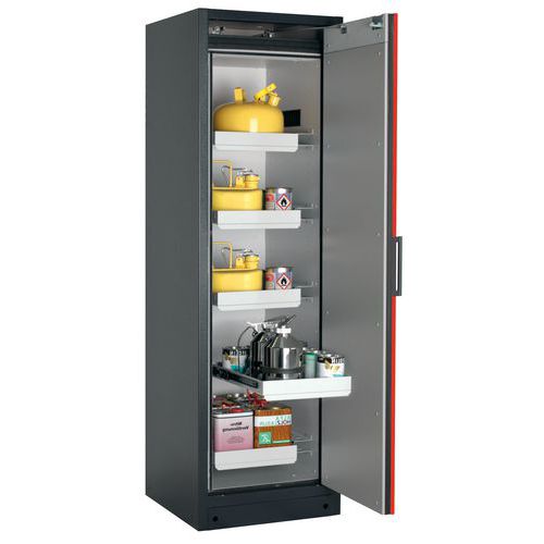 Armoire Sécurité Q-classic-90 Q90.195.060.r Gris/rouge