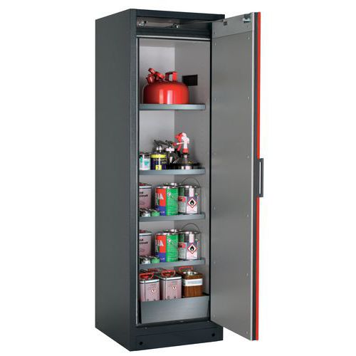 Armoire Sécurité Q-classic-90 Q90.195.060.r Gris/rouge