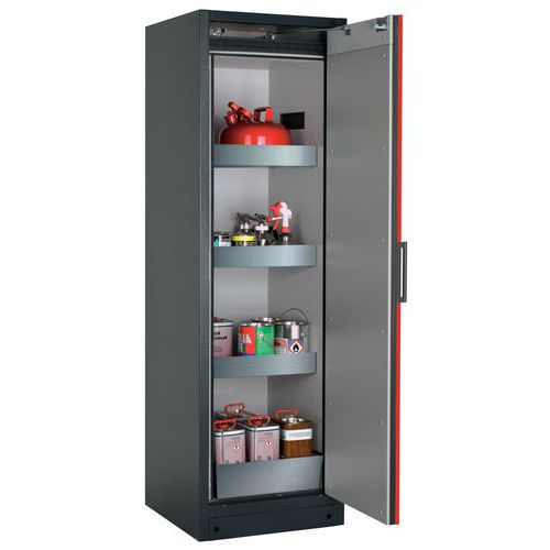 Armoire Sécurité Q-classic-90 Q90.195.060.r Gris/rouge